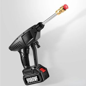 Bärbar trådlös högtrycksbiltvättpistol 30000mAh Foam Generator Water Gun For Home Garden Car Cleaning Accessories 240523