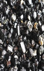 Whole 100g Natural Black Tourmaline Rough Mineral Quartz Crystal Gravel Tumbled Stone Reiki Healing for degaussing5317121