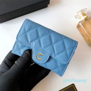 Designer Caviar Cc Bag Card Porta del portafoglio in pelle da donna Portabola per borsetta per borsetta per cuscinetto piccolo portafoglio con cerniera di lusso con custodia all'ingrosso