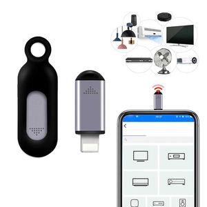 Smart Remote Control Smartphone Infrared Sändare Universal Mini Remote Controller Replacement iOS Type-C Micro USB Connector TV Camera Fanl2405