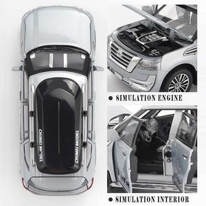 سيارات Diecast Model 1 32 Nissan Patrol SUV Simulation Model Car Model Childrens Metal Proof Wetwing Sound و Light Diecast Toy Gift for Boys Gifts