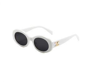Men sunglasses Fashion glasses oval frame Designer sunglass womens anti-radiation UV400 Polarized lenses mens retro eyeglasses