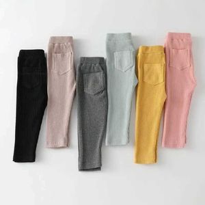 Leggings calmanti pantaloncini color caramelle pantaloni per ragazze 2024 pantaloni per bambini lunghi e lunghi estate di cotone gging morbidi pantaloni della tuta WX5.29