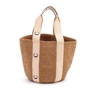 New Tote Bag Designer Bag Lady Luxury Quality Summer Hot Beach Bag Classic Brand Fashion Bag Raffia Crochet Mulher Bolsa de compras