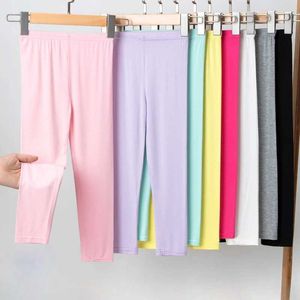 Leggings calmanti pantaloncini estivi Ultra-tinture GGGS 8-color comodi pantaloni sportivi per ragazze modulari primaverili/estivi completamente abbinati a pantaloni per bambini WX5.29