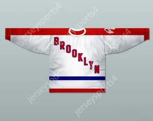 Custom Brooklyn Americans 1941-42 хоккей-джерси сшита S-M-L-XL-XXL-3XL-4XL-5XL-6XL