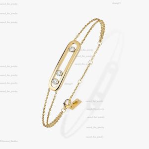 سوار Tiffanyjewelry لويزفيوت سوار فلاش مصمم فاخر مصمم ديناميكي سوار ماس واحد الماس واحد مزدوج سلسلة Tiffanyjewelry 077