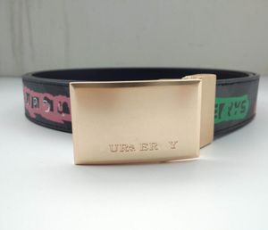 cinturão de grife de cinturões de luxo para mulheres designers listrados acessórios de moda de dupla face letra letra de fivela de prata dourada cintura alça de alta qualidade
