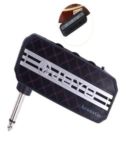 Ny Joyo JA03 Akustisk gitarrljudeffekt Mini Guitar Amplifier Pocket amp W Hörlurutgång och MP3 -ingång MU005843094868