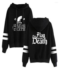 Men039s Hoodies Our Flag Means Death Tv Series Unisex Pocketless Parallel Bars Sleeve Woman Man Sweatshirts Casual Style Clothe6657538