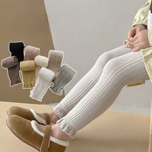 Leggings Talderas calças calças gostosas de cor de algodão sólido de algodão para crianças com idade 1-8 WX5.29ASRX
