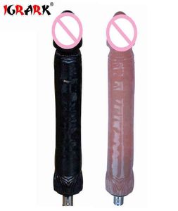 NXY DILDOS Jogo Máquina de sexo Acessórios de acessórios para vidrador grande comprimento de vibrador 27 cm Largura 5cm Anaal plug plug feminino Toys de masturbador para mulheres 128015657