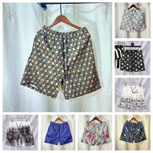 2024 Men's Shorts Designer Summer Beach Shorts Cotton Fashion Printed Drawstring Shorts Casual Street Sports Pants Asian Size M-3XL