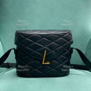 20A Mirror quality Lambskin Diamond Lattice cosmetic bag 20cm designer flap bag lady Shoulder Bag With box LY111