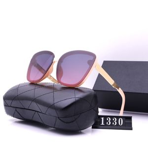 Top fashion accessories designer woman sunglasses with blue pink black polarized HD lens cat eye glasses for driving vacation 3324