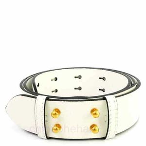 Designer Borberiy Belt Fashion Buckle äkta läderbälte damer krita Vit läderbältespåse 4076764