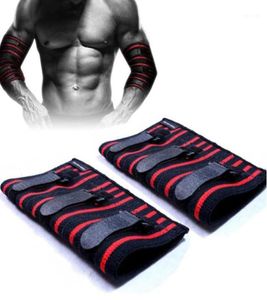 Adjustable Elbow Sleeve Brace Compression Support for Weightlifting Bodybuilding Bench Press Elbow Pad Protector 1 Pair 18017405