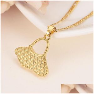 Earrings & Necklace Solid Gold Gf Png Pendant Necklaces Ring Sets For Women Papua New Guinea Bilum Jewelry Lady Handbags Gif Dhgarden Dhykp