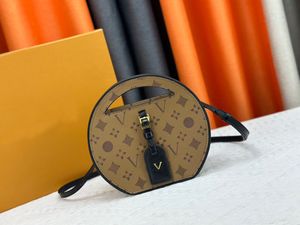 Ny bun handväska äkta läderdesign axelpåsar koppling handväska lyx crossbody aftonpaket designer väska på väska m47117 m44699