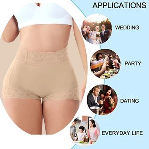 Women's Shapers Guudia Kontrola brzucha Bubifting Metties 3D Peach Bubody Shaper Pirdle Buttock Lifter koronki Breifs Podnieś Booty Middle RSBQV