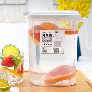 Su Şişeleri Büyük Kapasite Soğuk Şişe Şeffaf BPA ÜCRETSİZ 1800ml