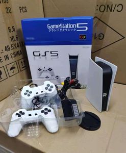 Game Station 5 USB przewodowa konsola gier wideo z 200 klasycznymi gier 8 -bitowa GS5 TV Consola Retro Handheld Player AV Output1505784