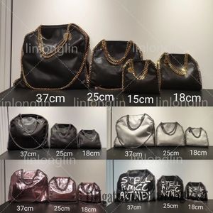 new stella mccartney falabella large tote bag women black luxury designer shopping chain bags wallet messenger leather handbags shoulder quality purses crossbody