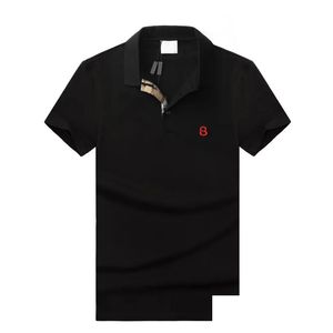 Mens Plus Tees Polos의 디자이너 셔츠를위한 럭셔리 T 셔츠 하이 스트리트 이탈리아 인쇄 브랜드의 옷 코톰 의류 드롭 배달 otik3