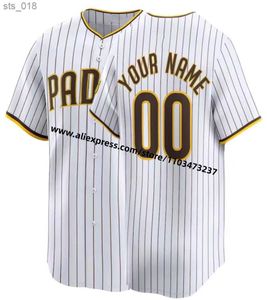 Fans toppar Tees Wholesale of San Diego Patchwork Baseball Jerseys Soft Ball Clothing Team Uniforms #23 Fernando Tatis Jr. 13 Manny Machado 7 Gold H240530