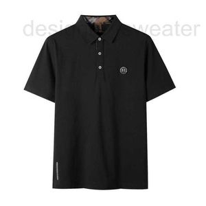 Men Polos Designer 24 Summer Polo New Polo Shirted T-Shirt Solid Men Men Up Light Light VTWM