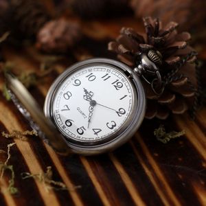 Vintage Steampunk Hollow Flower Quartz Pocket Watch Necklace Pendant Chain Clock Gifts FS99 176U