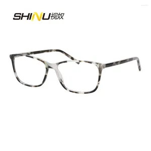Sonnenbrille Shinu Brand Lesebrille Frauen progressiv in der Nähe und weit multifokaler Brille Acetatrahmen für Damen schnell