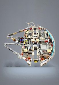 Yeni Geldi 75192 Millennium Falcon Yıldız Planı Savaşları Movel Model Yapı Taşları Diy Tuğlalar Oyuncaklar 8445pcs Çocuklar için Hediye AA2203174037397