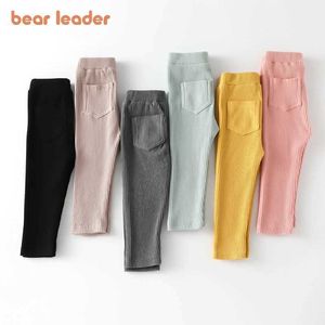 Leggings collant pantaloni per bambini xiong ader ggings 2023 primavera/estate per bambini e pantaloni per ragazze pantaloni per bambini lunghi solidi pantaloni per bambini wx5.29