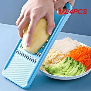 1/2/4st Vegetabilisk grater potatisnät Skivare Korrugerad Net Chopper Cutter Wave Knifer Chipper Salad Kök Shredder Peeler