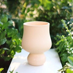 花瓶中国のクリエイティブな植木鉢セラミックファレエノプシス屋内家庭緑の植物美学装置
