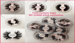 Newest 9D Mink Eyelashes Eye makeup Mink False lashes Soft Natural Thick Fake Eyelashes 25MM Eyelashes Extension Beauty Tools 16 s2148532