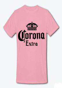 Tops Beer Corona Extra Band Tshirt Menwomen Summer Summer Letter Camise