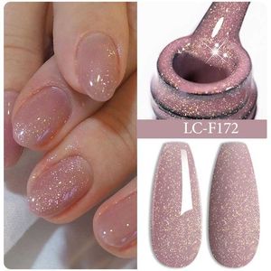 Nagellack lilicute 7 ml rosguld glitter färg gel nagellack hållbar glitter vår och sommar tvål nagel konst foundation toppbeläggning uv gel d240530