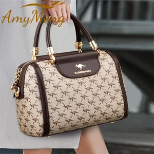 Luxury Designer Handbags Purse Fashion Shoulder Messenger Croosbody Tote Boston Bags High Quality Leather Tophandle Sac 240529