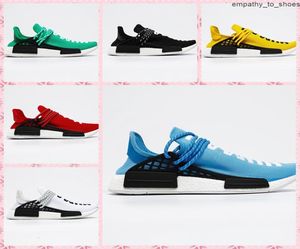 2021 وصول جديد NMR1 كلاسيكي Pharrell Williams Race Hu Trail Mens Running Shoes Size Human Size 47 Trainers Sneakers8040324