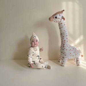 Big Size40-85cm Simulering Giraff Toys Soft Plush fylld Sleeping Doll Toy Boys Girls Present