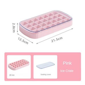 Food Grade Material Ice Box High Sealing Easy Cleaning Ice Mold Stackable Low Temperature Resistance Ice Pack Ice Cake Fast Ice