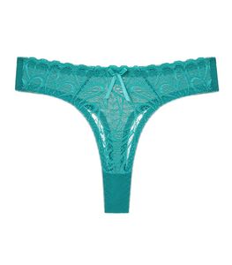 Thongs g sträng femme andningsbara trosor transparent klippta ut underkläder kvinnor solid lowrise sexiga ihåliga trosor kvinnor2721044