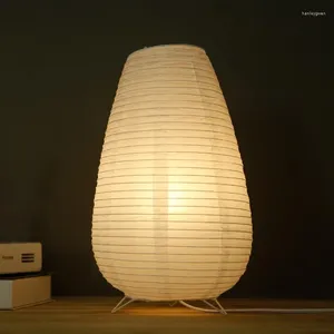 Table Lamps Xuan Paper Lamp Led Living Room Bedroom Bedside Study El Art Creativity Retro Design Decorative