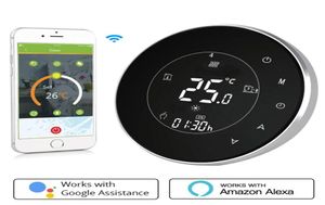 Smart Home Control Wi -Fi Voice Demote Cother Thermostat Thermostat Bearlight 3A Еженедельный программируемый ЖК -экран работы с Alexa Google2508462