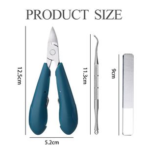 Thick Nail Clippers Ingrown Toenail Nipper Pedicure Cutter Onychomycosis Trimmer Professional Plier Manicure Tool Drop Shipping