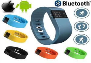 TW64 SMART WRISTBAND Fitness Activity Tracker Bluetooth 40 SmartBand Sport Armband Pedometer för iOS Samsung Android -mobiltelefoner 9550618