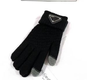 Gloves Knitted Winter Five Fingers Gloves For Men Women Couples Students Keep warm Full Finger Mittens Soft