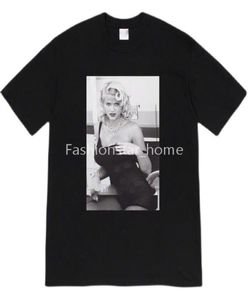 21ss Anna Nicole Smith Tee Pos Summer Limited Box High End Designer Street Tshirts Breathable Fashion Casual Men Women Couples3912012